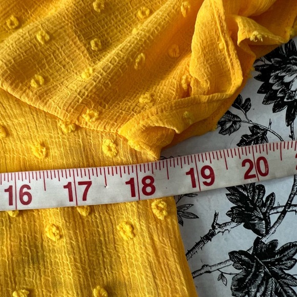 Anthropologie Ruffle Haida Boho Peasant Blouse - Picture 5 of 12